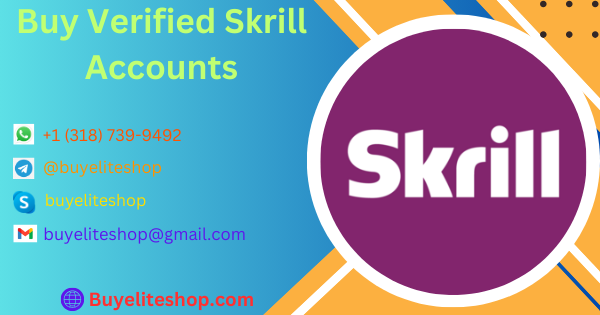 Buy Verified Skrill Accounts